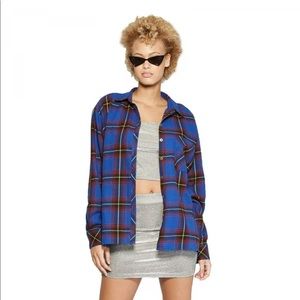 ❌SOLD❌Wild fable long sleeve flannel plaid top si